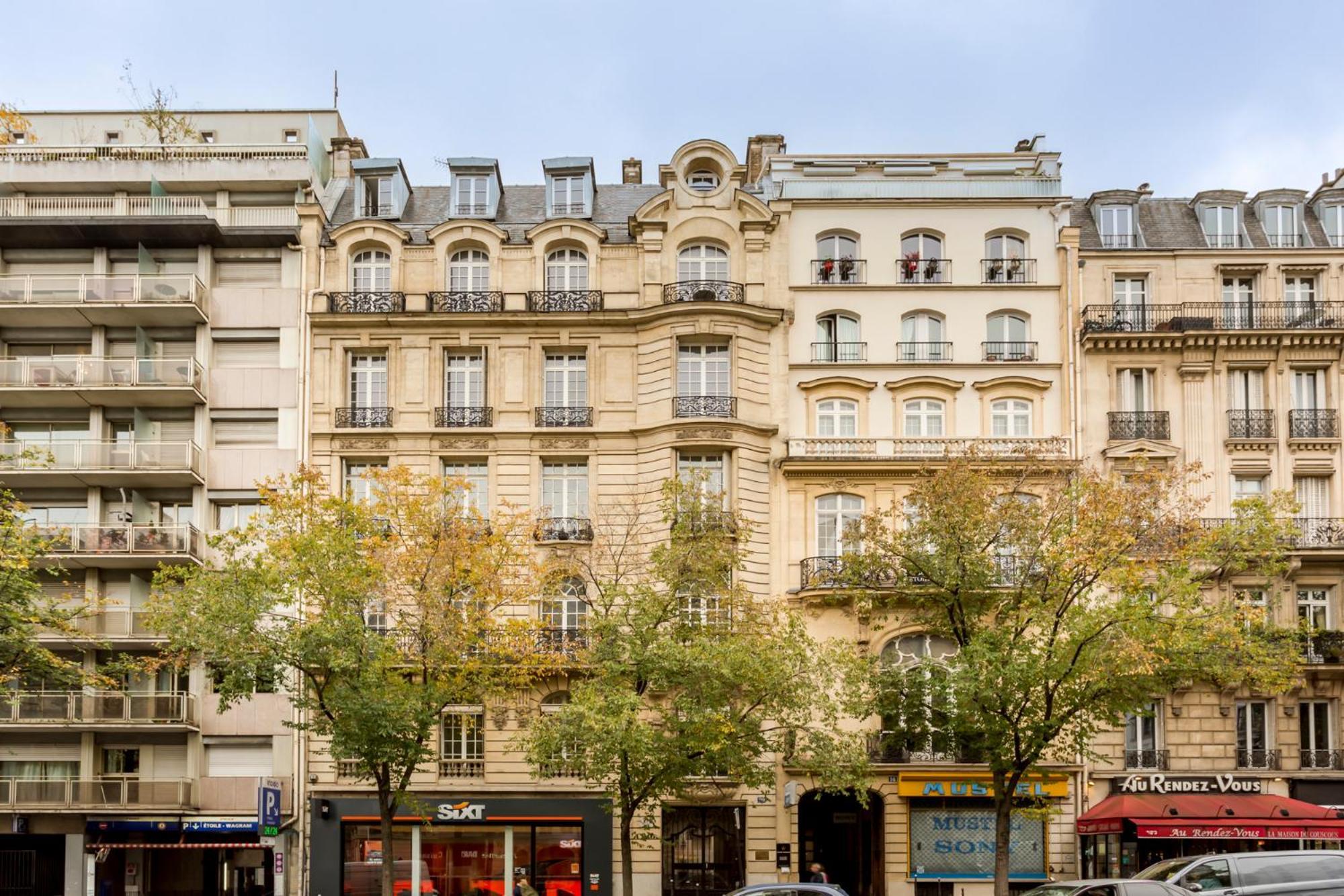 Cozy Apartment - Champs Elysees - Wagram باريس المظهر الخارجي الصورة
