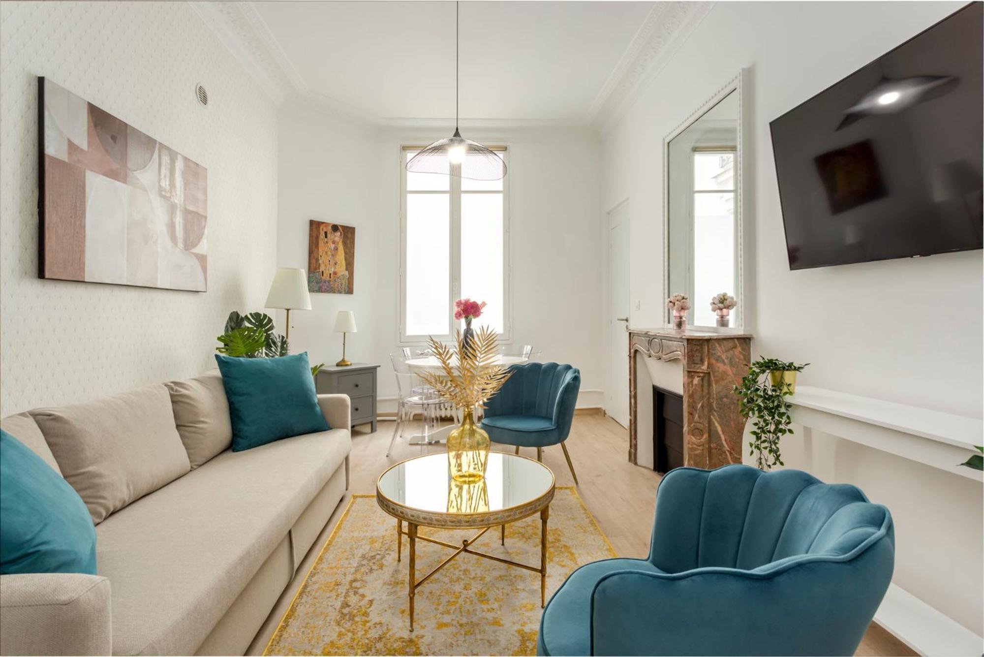 Cozy Apartment - Champs Elysees - Wagram باريس المظهر الخارجي الصورة